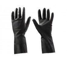 Перчатки К80 Щ50 латексн. защитные промышлен., р-р 8/M, черные, JetaSafety (Защитные промышл. перчатки из латекса. Черные Р-р: M, индив. уп) (JETA SAF