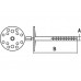 Дюбель для теплоизоляции 10х180 мм с металлич. гвоздем, термогол. (500 шт в коробе) STARFIX в Мозыре