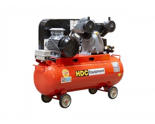 Компрессор HDC HD-A103 (600 л/мин, 10 атм, ременной, масляный, ресив. 100 л, 380 В, 3.30 кВт) в Мозыре