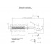 Кронштейн штыревой плоский с дюбелем для радиаторов 7х215мм, AV Engineering в Мозыре