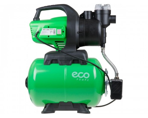 Станция водоснабжения автоматическая ECO GFP-1200 (1200 Вт, 3600 л/ч, 48 м, 4,8 бар макс, корпус бака сталь, корпус насоса пластик, бак 24л.) в Мозыре