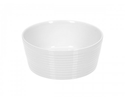 Форма для запекания керамическая, круглая, 20х20х8 см, 1, 5 л, белая, MARMITON в Мозыре