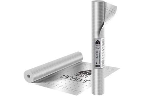 TECTUM METALLIC AL90 Алюминизированная армированная пароизоляционная плёнка